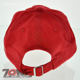 NEW 100% COTTON JESUS FACE JOHN 3:16 JESUS CHRISTIAN CAP HAT RED