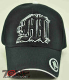 NEW! MONOGRAM LETTER M CAP HAT N1 BLACK