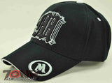 NEW! MONOGRAM LETTER M CAP HAT N1 BLACK
