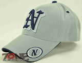 NEW! MONOGRAM LETTER N CAP HAT N1 GRAY