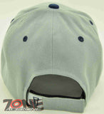 NEW! MONOGRAM LETTER J CAP HAT N1 GRAY