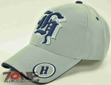 NEW! MONOGRAM LETTER H CAP HAT N1 GRAY