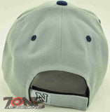 NEW! MONOGRAM LETTER H CAP HAT N1 GRAY