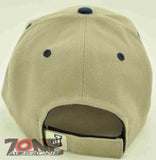 NEW! MONOGRAM LETTER J CAP HAT N1 TAN