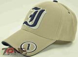 NEW! MONOGRAM LETTER I CAP HAT N1 TAN