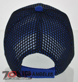 NEW! MESH US LOS ANGELES CALIFORNIA STATE BALL CAP HAT BLUE