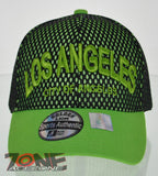 NEW! MESH US LOS ANGELES CALIFORNIA STATE BALL CAP HAT GREEN