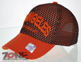 NEW! MESH US LOS ANGELES CALIFORNIA STATE BALL CAP HAT ORANGE