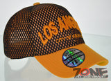 NEW! MESH US LOS ANGELES CALIFORNIA STATE BALL CAP HAT YELLOW