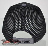NEW! MESH US NEW YORK STATE THE EMPIRE CITY BALL CAP HAT GRAY