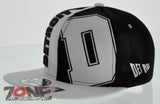 NEW! FLAT BILL SNAPBACK BALL US DETROIT MICHIGAN CAP HAT WHITE BLACK