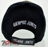 NEW! MARIA VIRGIN GUADALUPE SIEMPRE JUNTO BALL CAP HAT BLACK