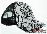 NEW! MESH HOWD NEW YORK CITY NYC STONE BALL CAP HAT WHITE