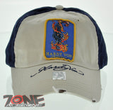 NEW 100% COTTON HARDY VON VINTAGE PUMA BALL CAP HAT BEIGE