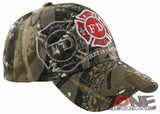 FD FIRE DEPT FIRST IN LAST OUT SHADOW NEW CAP HAT CAMO