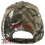 FD FIRE DEPT FIRST IN LAST OUT SHADOW NEW CAP HAT CAMO