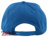 NEW! FLAT BILL SNAPBACK BALL LIKE A BOSS COTTON CAP HAT BLUE