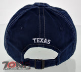 NEW! REIGN USA TEXAS TX AMERICA COTTON CAP HAT NAVY