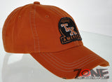 NEW! REIGN USA TEXAS TX AMERICA COTTON CAP HAT ORANGE