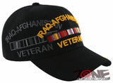 NEW! IRAQ-AFGHANISTAN VETERAN BALL CAP HAT BLACK