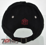 NEW! REIGN USA NEW YORK EST 1776 THE CAPITAL OF THE WORLD COTTON CAP HAT BLACK