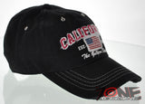NEW! REIGN USA CALIFORNIA EST 1776 THE GOLDEN STATE COTTON CAP HAT BLACK