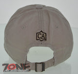NEW! REIGN USA CALIFORNIA EST 1776 THE GOLDEN STATE COTTON CAP HAT TAN