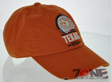 NEW! REIGN USA TEXAS STATE LONG STAR STATE COTTON CAP HAT ORANGE