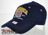 NEW! REIGN USA FLAG AMERICA OUTFITTERS COTTON CAP HAT NAVY