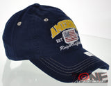 NEW! REIGN USA FLAG AMERICA OUTFITTERS COTTON CAP HAT NAVY