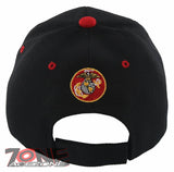 NEW! PROUD TO HAVE AN US MARINE SON BASEBALL CAP HAT BLACK
