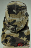NEW UV SHIELD OUTDOOR SUN PROTECTION EARFLAP SPORT CAP HAT D1 CAMO