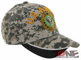 NEW! US ARMY SIDE LINE MESH BALL CAP HAT ACU CAMO