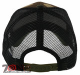 NEW! PLAIN SOLID MESH SNAPBACK BASEBALL CAP HAT BLACK GREEN CAMO