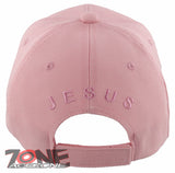 WOMAN OF FAITH PROVERBS 31:30 JESUS CHRISTIAN BASEBALL CAP HAT PINK