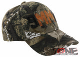 NEW! 9MM PISTOL GUN SIDE 9MM BASEBALL CAP HAT FOREST CAMO