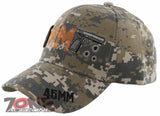 NEW! 45MM PISTOL GUN SIDE 45MM BASEBALL CAP HAT ACU CAMO