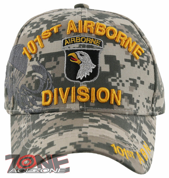 NEW! US ARMY 101ST ABN AIRBORNE DIVISION EAGLES CAP HAT ACU CAMO