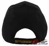 NEW! US ARMY 18TH AIRBORNE CORPS SKY DRAGONS BALL CAP HAT BLACK