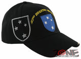 NEW! US ARMY 23RD INFANTRY DIVISION AMERICAL BALL CAP HAT BLACK