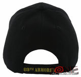 NEW! US ARMY 69TH ARMORED REGIMENT PANTHERS BALL CAP HAT BLACK