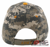 NEW! US ARMY RETIRED ROUND SIDE CAMO BALL CAP HAT ACU CAMO