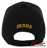 I'M A MEMBER OF GOD'S TEAM! JESUS CHRISTIAN BALL CAP HAT BLACK