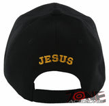 JESUS DIED TO SAVE U ACTS 4:12 CHRISTIAN BALL CAP HAT BLACK