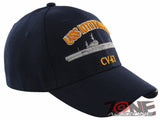 NEW! US NAVY USN USS KITTY HAWK CV-63 BALL CAP HAT NAVY