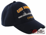 NEW! US NAVY USN USS NIMITZ CVN-68 TEAMWORK, A TRADITION BALL CAP HAT NAVY