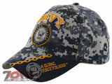 NEW! US NAVY USN A GLOBAL FORCE FOR GOOD BALL CAP HAT ACU NAVY CAMO