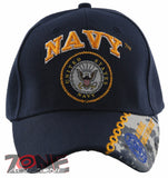 NEW! US NAVY USN A GLOBAL FORCE FOR GOOD BALL CAP HAT NAVY