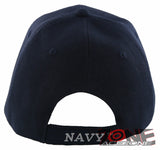 NEW! US NAVY USN A GLOBAL FORCE FOR GOOD BALL CAP HAT NAVY