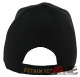NEW! ALL GAVE SOME, 58479 GAVE ALL VIETNAM VETERAN BALL CAP HAT BLACK